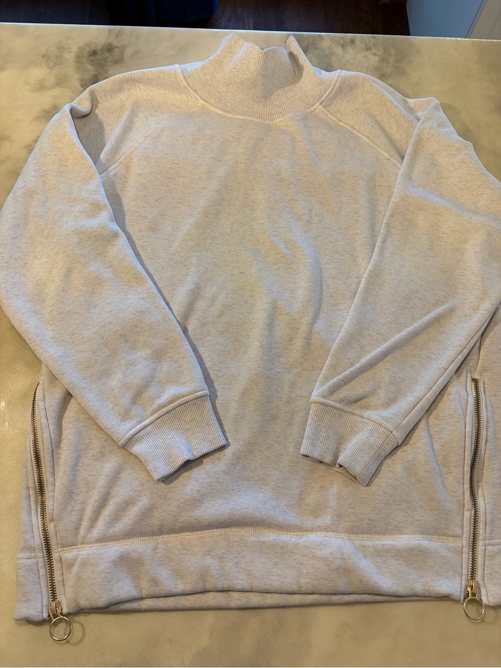Athleta Cozy Karma Funnel Neck Sweatshirt